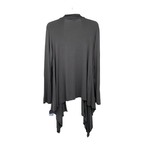 Great Northwest Indigo Waterfall Cardigan Womens L NEW Gray - Picture 2 of 12